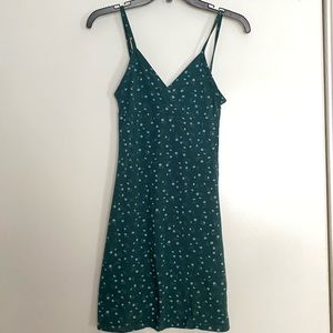 Brandy Melville green floral dress